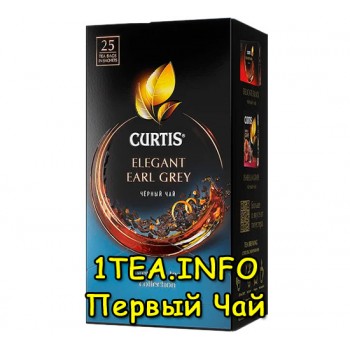 Чай Кертис Curtis Elegant Earl Grey бергамот 25 пакетиков