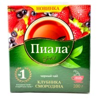 Чай Пиала клубника смородина 200 грамм НОВИНКА