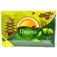 Чай Пиала Зеленый 100 пакетиков