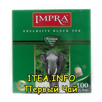 Чай IMPRA Зелёная серия 100пак