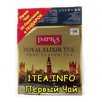 Чай IMPRA Королевский Эликсир Gold 100пак