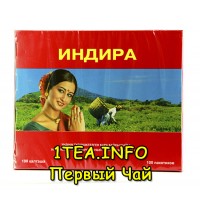 Чай Индира 100 пакетиков