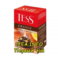 Tess Orange ТЕСС Оранж черный листовой с добавками 100 гр.