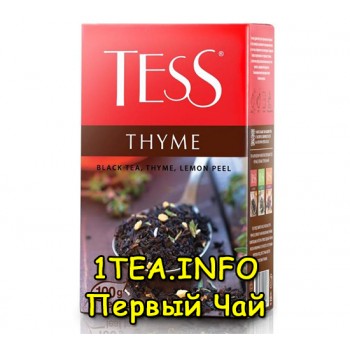 Tess Thyme ТЕСС Тайм черный листовой с добавками 100 гр.