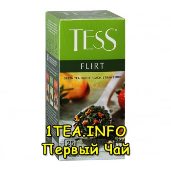 Tess Flirt ТЕСС Флирт зеленый с добавками 25 пакетиков