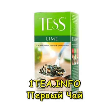 Tess Lime ТЕСС Лайм зеленый с добавками 25 пакетиков