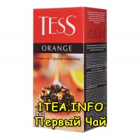Tess Orange ТЕСС Оранж черный с добавками 25 пакетиков
