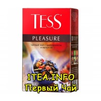Tess Pleasure ТЕСС Плэжа черный листовой с добавками 200 гр.